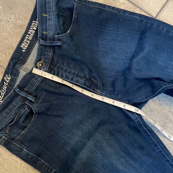 Madewell Skinny Skinny Ankle High Riser Jeans - Picture 6 of 12